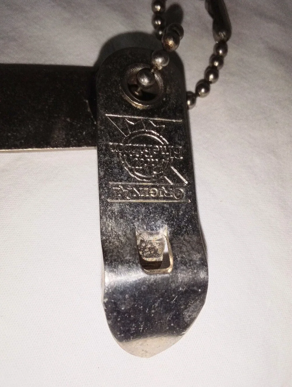 Vintage Pabst Blue Ribbon Beer Bottle And Can Openers Keychain Retro Boho